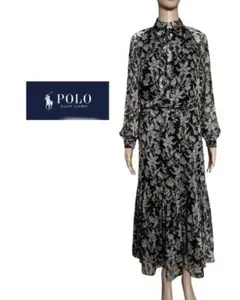 POLO Ralph Lauren L〜XL フラワープリントワンピース