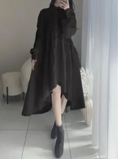 GRL / グレイル / シャツワンピース / ワンピース / フリルワンピース