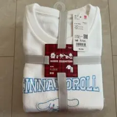 ユニクロ　シナモロール　Cinnamoroll オフホワイト パジャマ　160