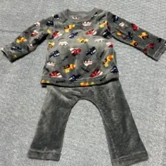 車両柄フリースパジャマ 90cm