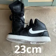 Nike ハイカットスニーカー 23.cm ブラック/ホワイト