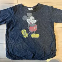 デニム＆ダンガリー　ミッキーコラボ　Tシャツ　100cmのサムネイル