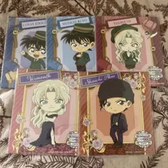 名探偵コナン　くじ　アートパネル　コナン、新一、ベルモット、赤井