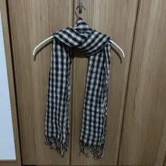 earth music&ecology チェック柄ストール