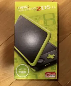 【新品・未通電】Nintendo2DS LL ブラック×ライム