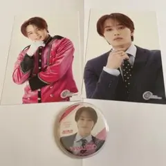 超特急 マサヒロ ポストカードと缶バッジセット