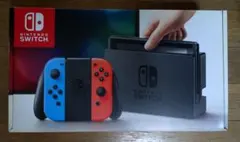 Nintendo Switch ネオンブルー/ネオンレッド 付属品付き。