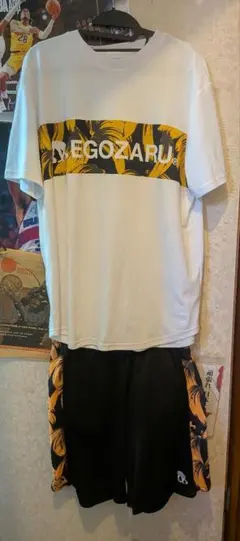 エゴザル tシャツ ハーフパンツセット売り バスパン ブラック M - メルカリ