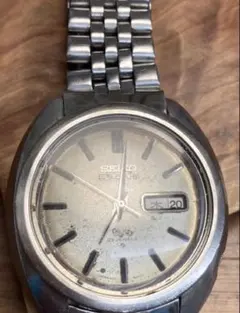 SEIKO●ACTUS●日差30秒程●SSハック付き●6106●社外ジュビリー付のサムネイル