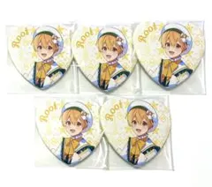 すとぷり　るぅと　ハートの缶バッチ　いちご文化祭 すとぷり 缶バッジ るぅと ハート缶バッジ 苺文化祭 るうと るーと