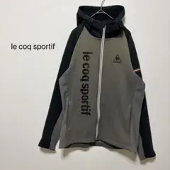 1995【ルコック】sizeL フルジップ フーディジャケット