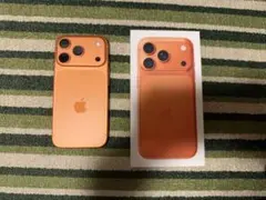 【美品】iPhone17Pro 256GB SIMフリー コズミックオレンジ