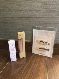 【新品未使用】ジルスチュアートリップブーケセラム・ヘアクリップセット