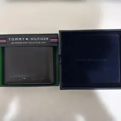 TOMMY HILFIGER 二つ折り財布 ブラウン