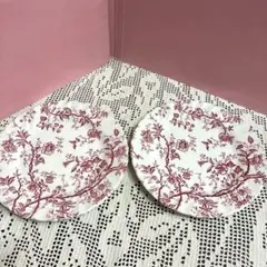 Burleigh pink victorian chintz オクタゴナル - メルカリ