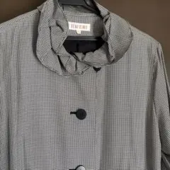 YUKI TORII チェック柄 ロングコート