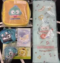 ハンギョドン サンリオ キャラクターズ ポーチ キーホルダー バッジ 文房具