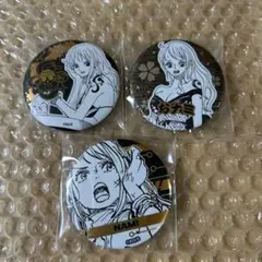 ワンピース　ナミ　デコレクション缶バッジ　セット