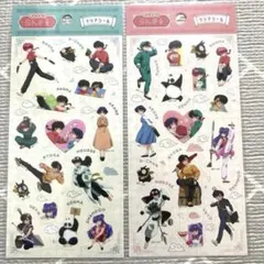 新品未使用　キャンドゥ　らんま1/2 クリアシール 2枚セット