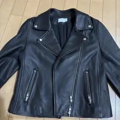 HARE ダブルライダースジャケット M ブラック　新品
