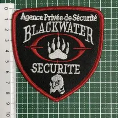 アメリカ　民間軍事会社（PMC） ブラックウォター　総合警備　刺繍パッチ