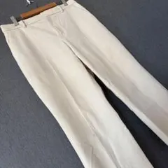 UNIQLO ユニクロ ベージュ スラックス 上品 シンプル 快適素材着回し L