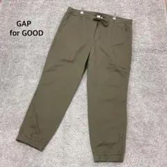 【GAP for GOOD】ジョガーパンツ カーキ 大きいサイズ