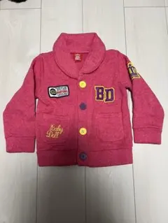 BABY DOLL 裏起毛 ジャケット 100㎝ ピンク