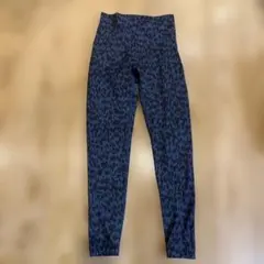 SUKALA レオパードプリントベーシックレギンス ブラック サイズL