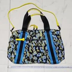 プーマ ヒョウ柄 ボストンバッグ 黒