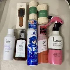 ヘアケア ヘアスタイリングセット5点 おまけ3点付 花王リーゼ他