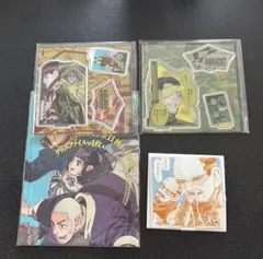 ゴールデンカムイ アクリルスタンド他 3点セット