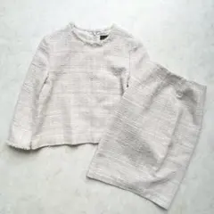 UNITED ARROWS ツイードスカートセットアップ セレモニー S