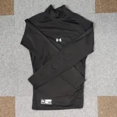 アンダーアーマー　Under Armour ブラック 長袖 アンダーシャツ MD