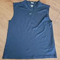 nike　センターロゴ　タンクトップ　　ネイビー