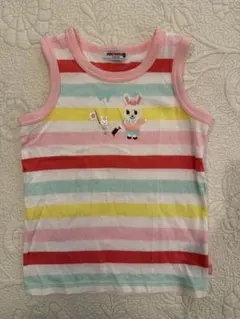 【ミキハウス】100うさこタンクトップ