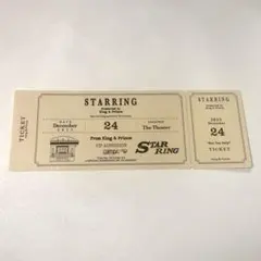 King & Prince STARRING ポップアップ チケットステッカー