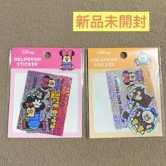 ディズニー ドナルド& ミニーマウス 松本セイジ ホログラムステッカー