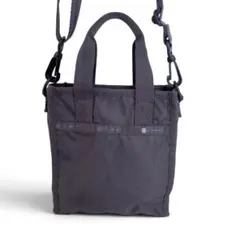 LeSportsac レスポートサック 2way トートバッグ MINI グレーのサムネイル