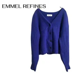 EMMEL REFINESカジュアルニット　カーディガン　ギャルデート　ウールのサムネイル