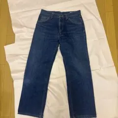 Wrangler ダークブルー デニム 76/30