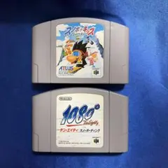 スノボキッズ 1080° スノーボーディング N64 ソフト2本セット