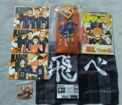 ハイキュー!!　烏野高校グッズ　日向翔陽　影山飛雄　7点セット