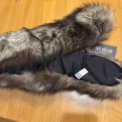 SAGA FOX ファー ストール グレー系