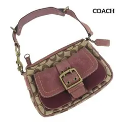 COACH コーチ ワンショルダー バッグ ベロア ホーボー ソーホー