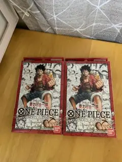 ONE PIECEカードゲーム スタートデッキ 麦わらの一味【ST-01】　② バンダイ ONE PIECEカードゲーム スタートデッキ 麦わらの一味