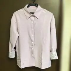 ストライプシャツ レディース