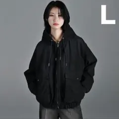 ADRER ヴィンテージメイクショートダックブルゾンリバーシブルジップ 
