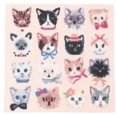 【新品おまけ付】ラブラリーバイフェイラー　プリティーキャッツ　クリーニングクロス