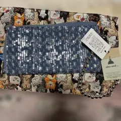 niko and ... スパンコール長財布